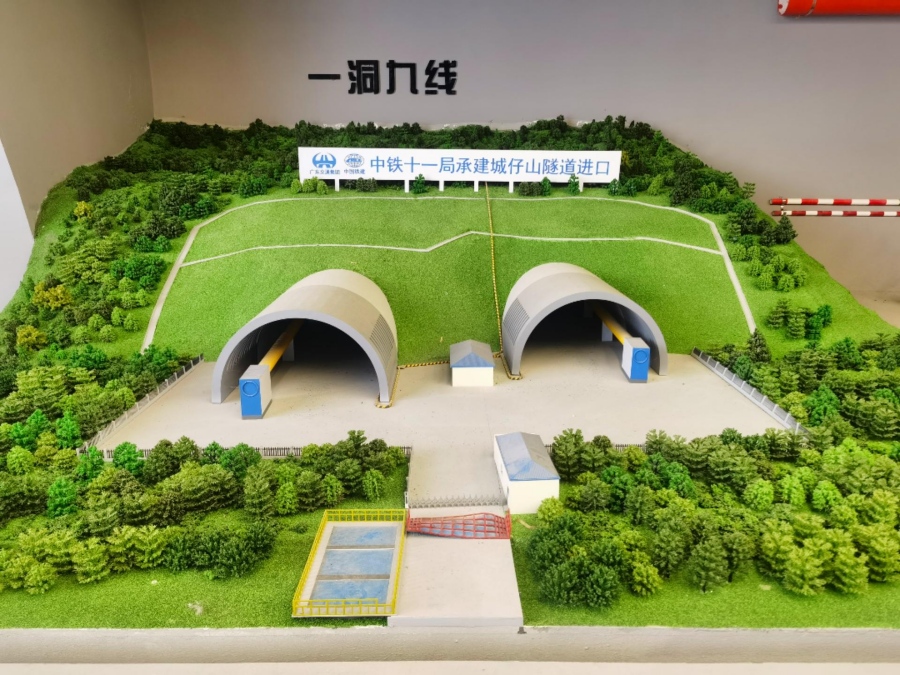 路橋沙盤模型